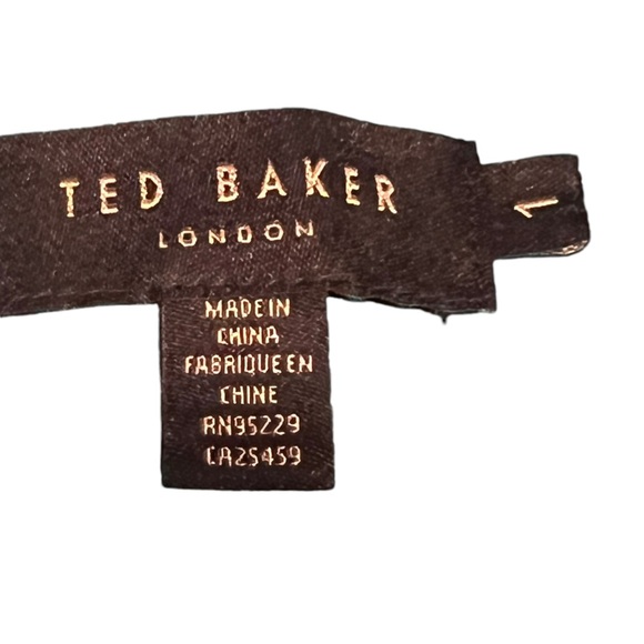 Ted Baker Yandal Asymmetric Bodycon Knee Length Dress Teal Green color size 1 - Picture 6 of 12